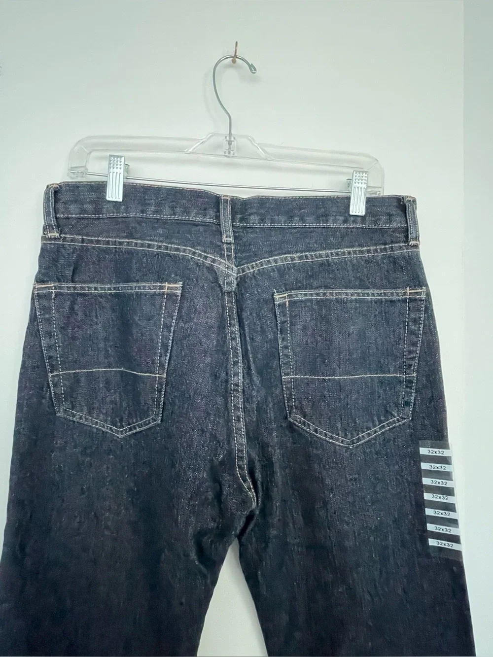 NWT Levi Strauss Signature/Denizen Regular Fit Jeans - Dark Wash Men’s 32x32